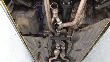 Kaliński - Mercedes C215 układ wydechowy 3