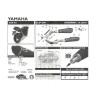 Tłumik / Tłumiki LASER DELTA Yamaha YZF R1 od 2009 - RN22 