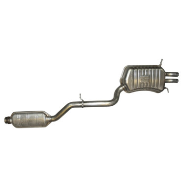 Tłumik środkowy i końcowy MERCEDES KLASA C - 2034901721