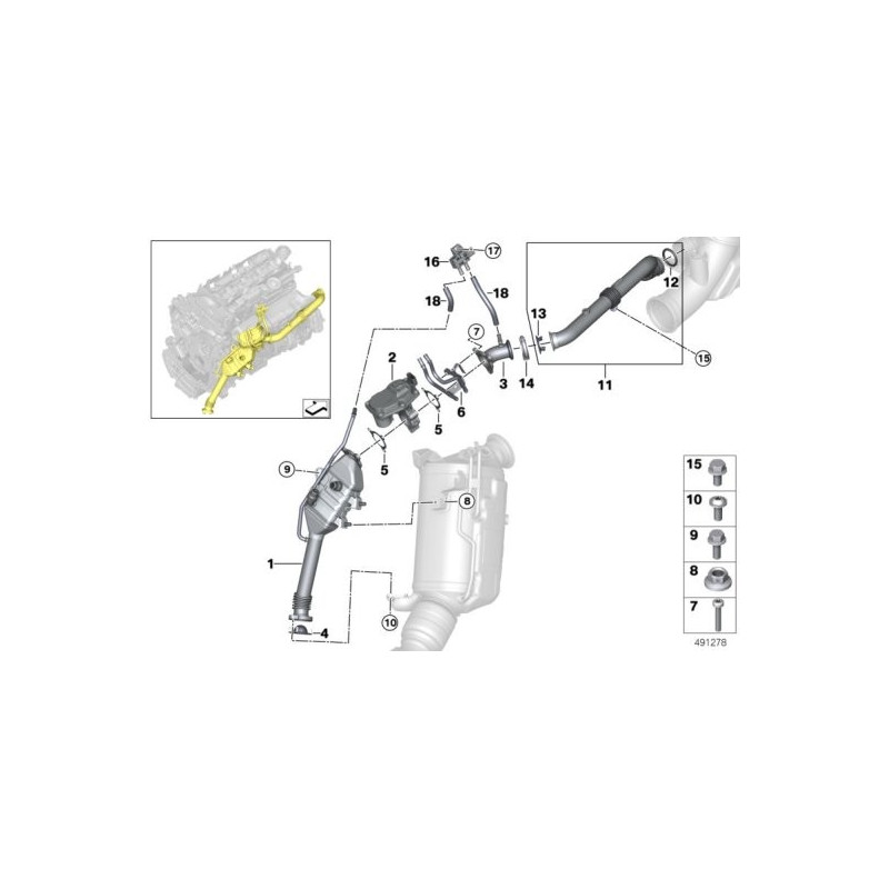 ri Zawór EGR BMW - 725d - 11718576810 - Sklep Kalinski.pl