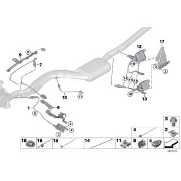 Sonda NOX BMW 118d, SH - 13628580408