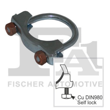 Ford obejma M10 46,7 mm Cu - 921-946 F1