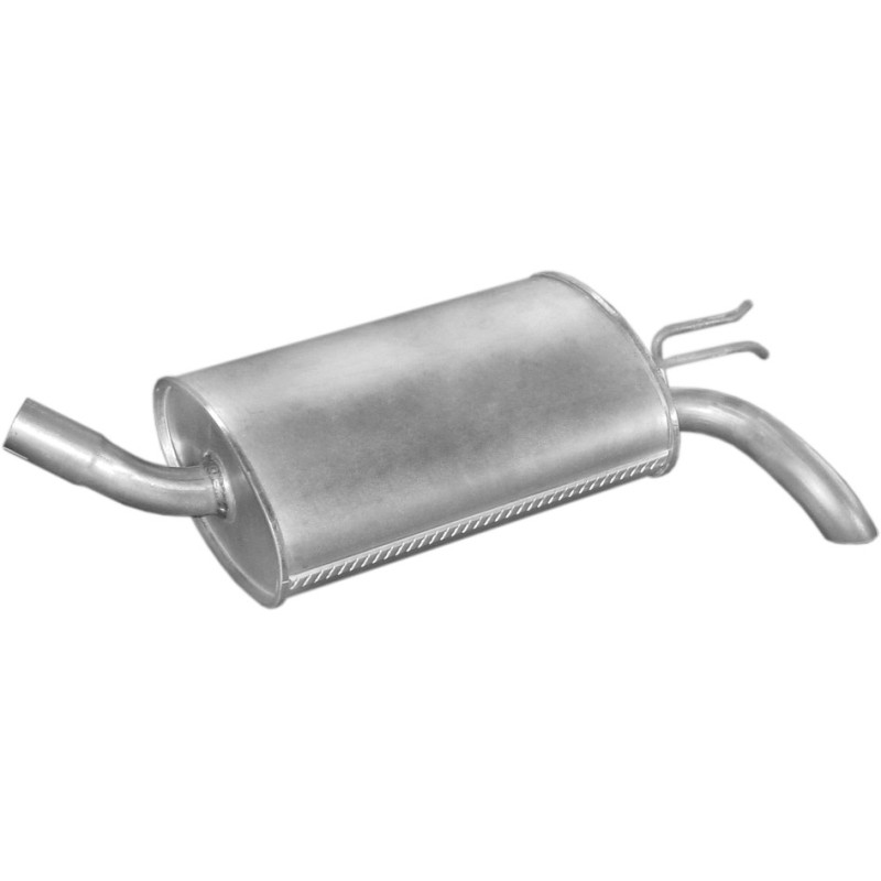 Tłumik końcowy Renault Twingo 1.1  1.2 +/-kat  93-98, Polmo 21.272 A, OE 7700416501 7700432250 7700821226