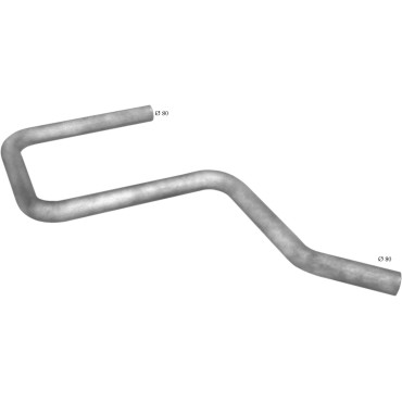 rura wylotowa Renault Midliner S150 S180 S210, Polmo 70.01 A, OE 5010253523
