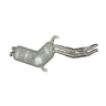Tłumik środkowy BMW 5 E34 - 530I, 535I - 18129068595 18101712812 08.6039 240054 19748
