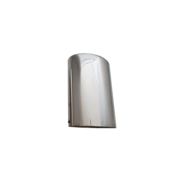 Końcówki ozdobne układu wydechowego / owalna  fi 80x146 / ścięcie pod kątem 30°