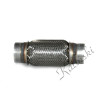 Złącze elastyczne z nyplem, plecionka 60 x 230 mm