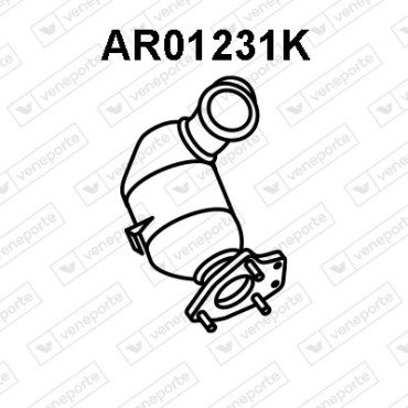 Katalizator ALFA ROMEO / FIAT / LANCIA - 46794000 51774042 51774044