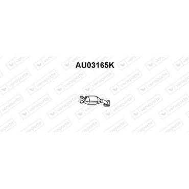 Katalizator AUDI / SKODA / VOLKSWAGEN - 4B0254200AV 4B0254200AX 4B0254200JV