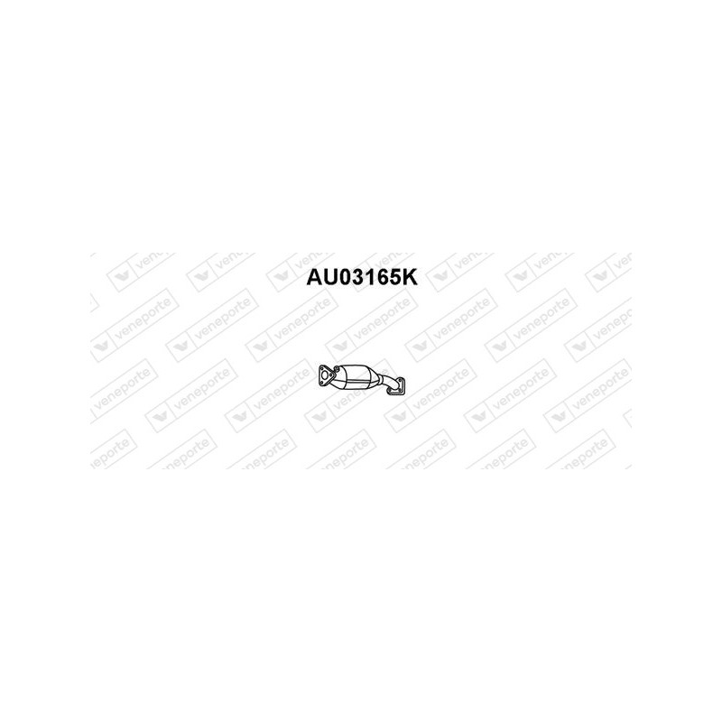 Katalizator AUDI / SKODA / VOLKSWAGEN - 4B0254200AV 4B0254200AX 4B0254200JV