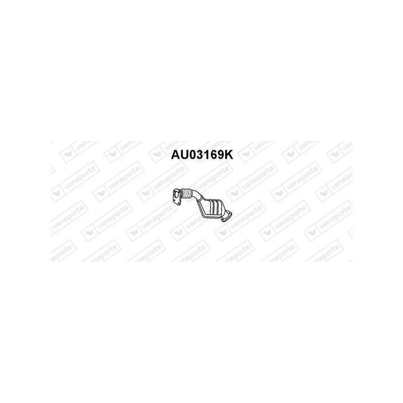 Katalizator AUDI / VOLKSWAGEN - 3B0131089V 3B0131089X 3B0254200EV