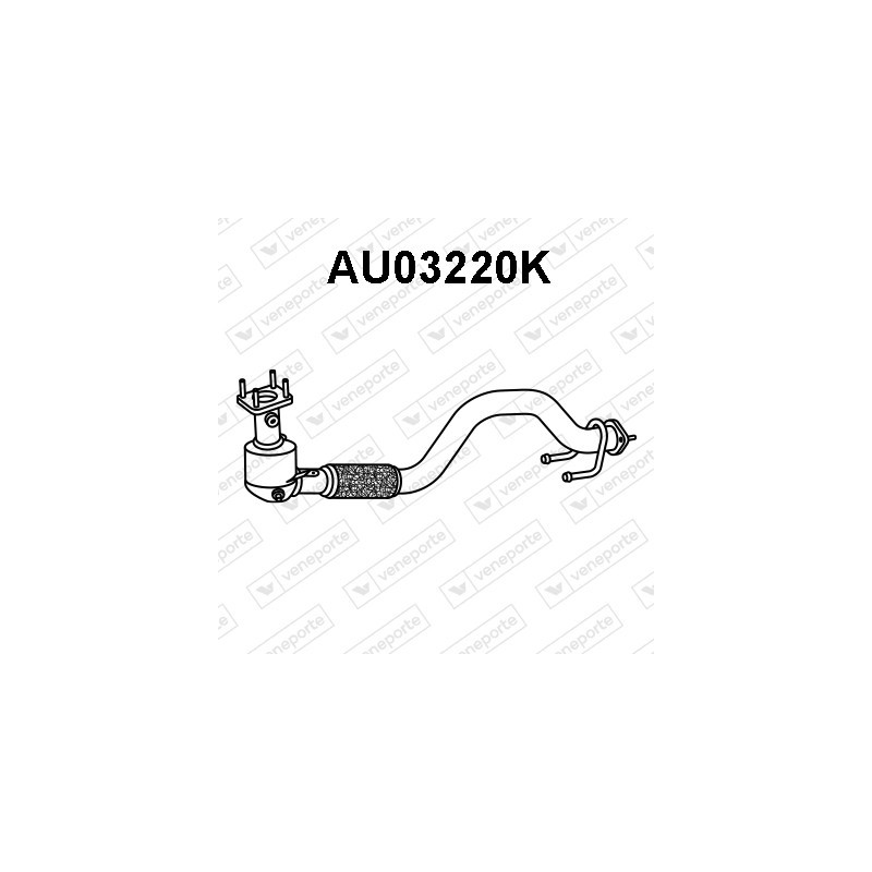 Katalizator AUDI / VOLKSWAGEN - 1K0254301JX 1K0254301PX 
