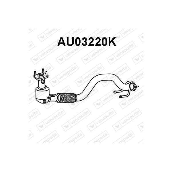 Katalizator AUDI / VOLKSWAGEN - 1K0254301JX 1K0254301PX 