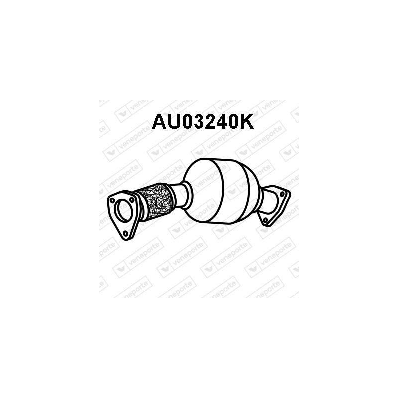 Katalizator AUDI - 8E0131702N 8E0131702NX 8E0254200DX
