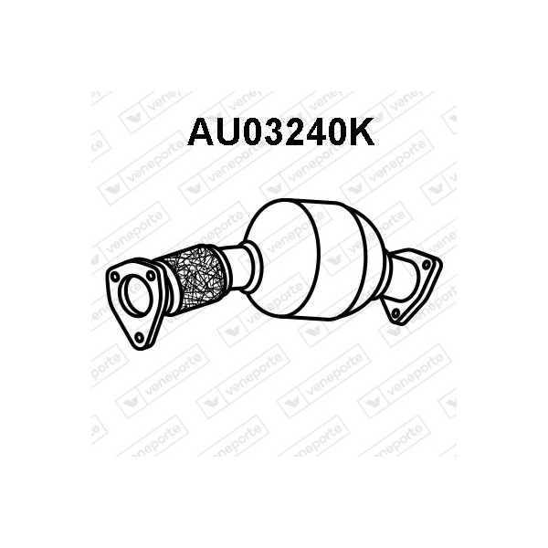 Katalizator AUDI - 8E0131702N 8E0131702NX 8E0254200DX