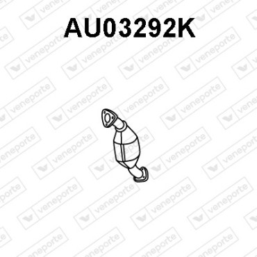 Katalizator AUDI / SKODA - 4D0131090MV 4D0131090MX 