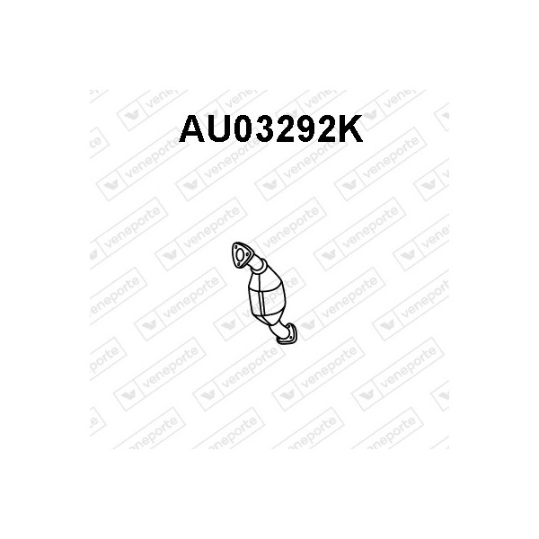 Katalizator AUDI / SKODA - 4D0131090MV 4D0131090MX 