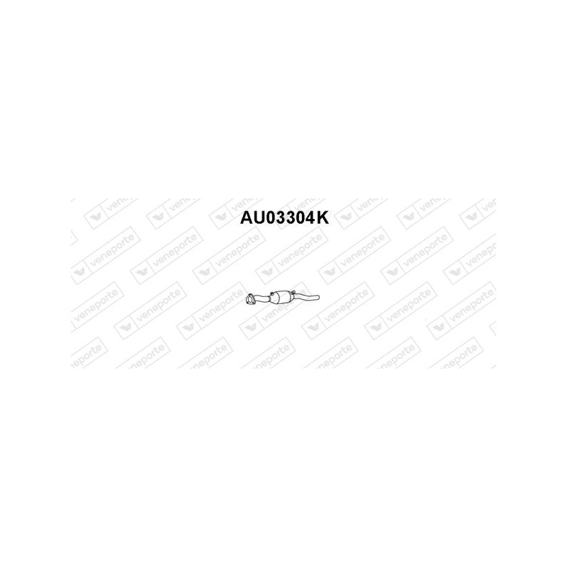 Katalizator AUDI - 893131702F 893131702P 893131702S