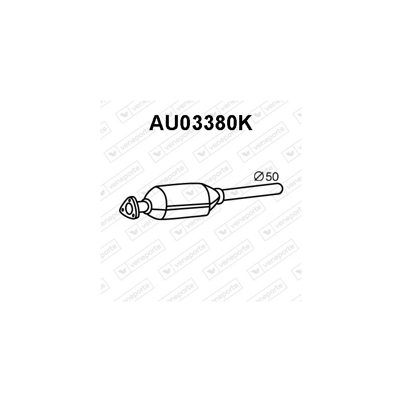 Katalizator AUDI / VOLKSWAGEN - 3B0253057AV 3B0253057AX 3B0253057CV