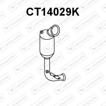 Katalizator CITROËN / DS / OPEL / PEUGEOT / VAUXHALL - 3549902 3558225 3647052