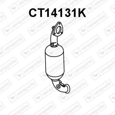 Katalizator CITROËN / DS / OPEL / PEUGEOT - 9675338780 9803403380 
