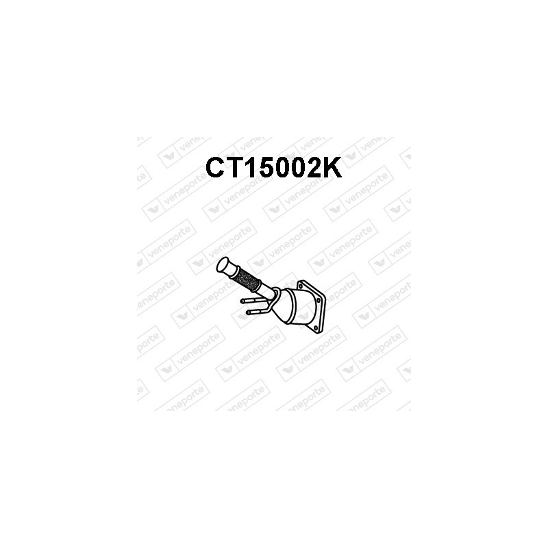 Katalizator CITROËN / PEUGEOT - 1706F2 1706J3 1731AL