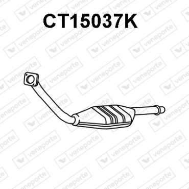 Katalizator CITROËN / PEUGEOT - 1705FN 1705KV 1705NH