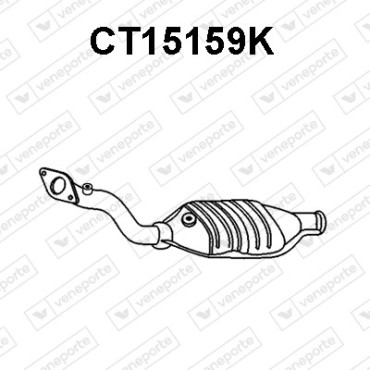 Katalizator CITROËN - 1705K0 1705K1 173141