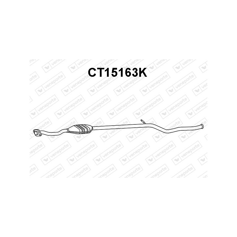 Katalizator CITROËN / PEUGEOT - 170629 170630 173112