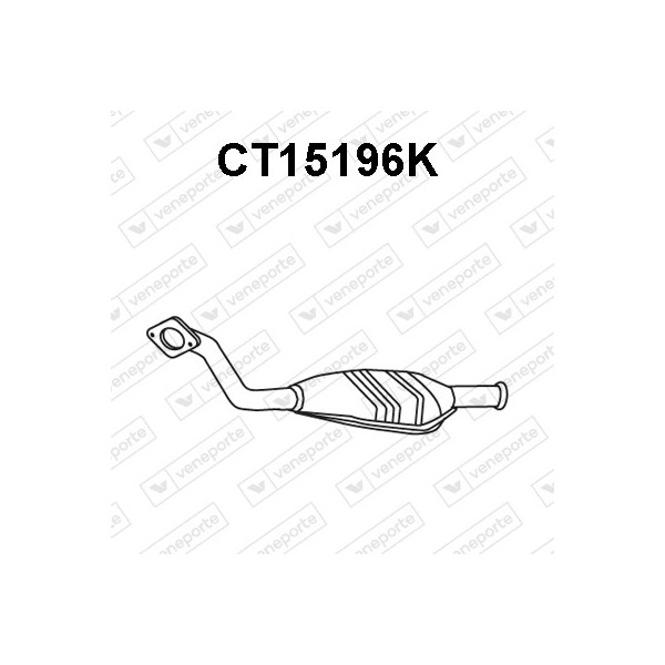 Katalizator CITROËN / FIAT / PEUGEOT - 1475681080 1477704080 1705E3