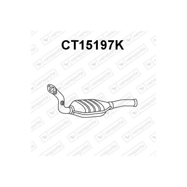 Katalizator CITROËN / FIAT / PEUGEOT - 1474675080 1475850080 1477687080