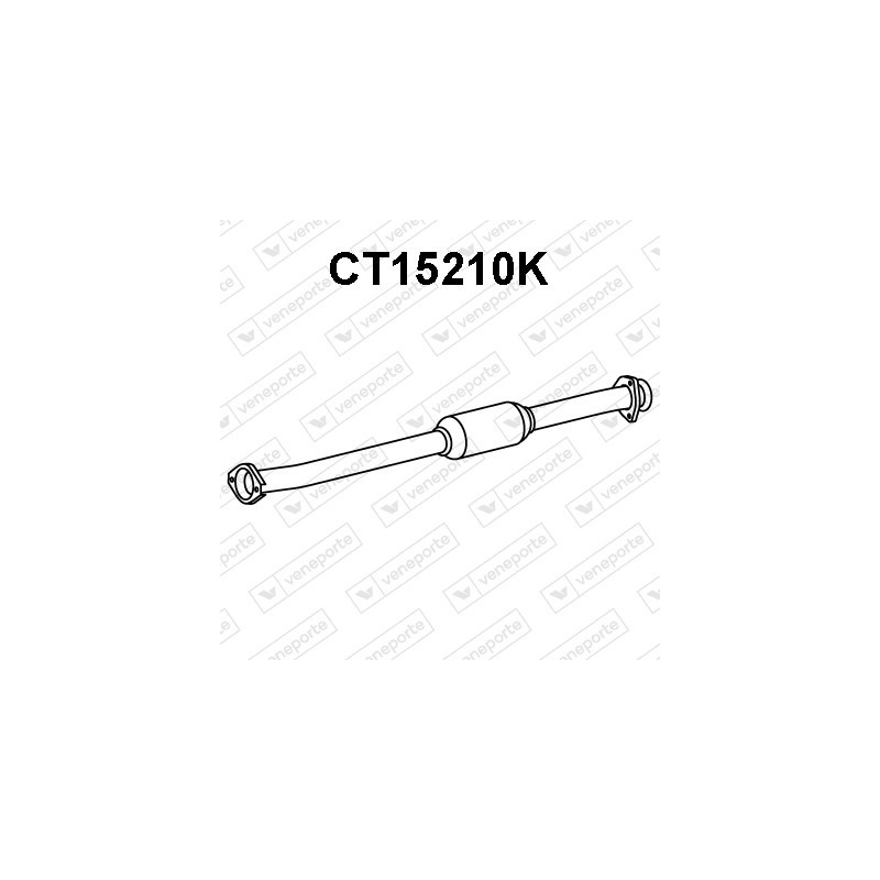 Katalizator CITROËN / FIAT / PEUGEOT - 1310059080 1313583080 1315490080