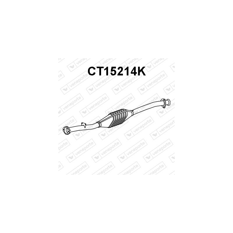 Katalizator CITROËN / FIAT / PEUGEOT - 1310153080 1310157080 1318963080