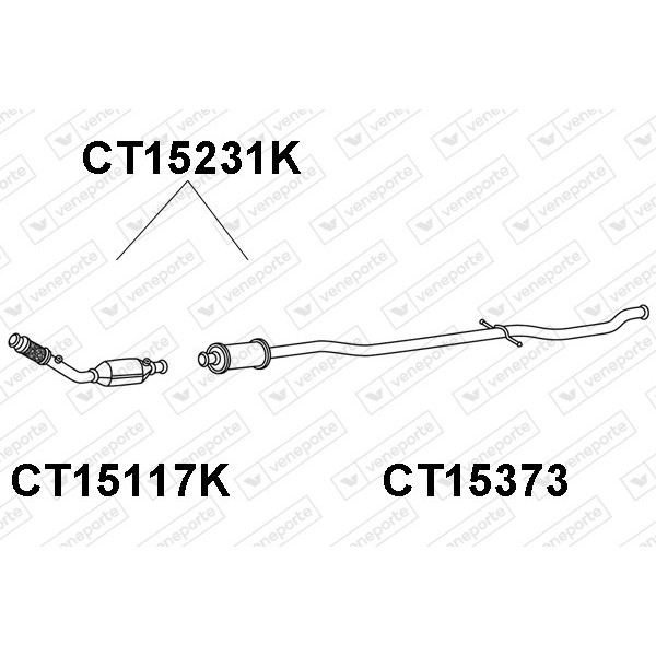Katalizator CITROËN - 1609167180 1705HY 9805858780