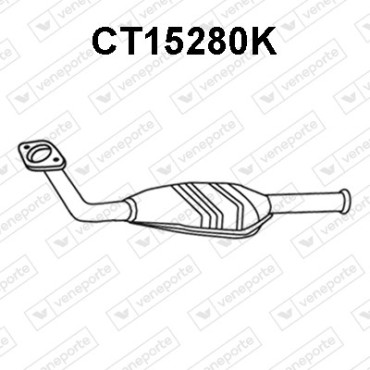 Katalizator CITROËN / FIAT / LANCIA / PEUGEOT - 1478314080 1705N1 1705N2