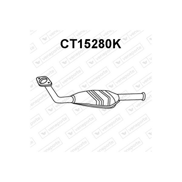 Katalizator CITROËN / FIAT / LANCIA / PEUGEOT - 1478314080 1705N1 1705N2