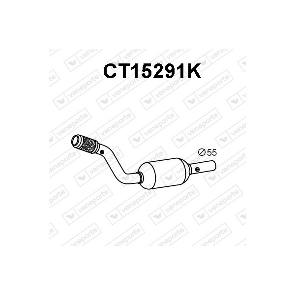 Katalizator CITROËN / FIAT / LANCIA / PEUGEOT - 1610629780 1705PC 1705PE