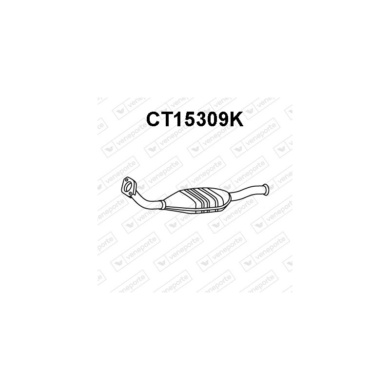 Katalizator CITROËN / PEUGEOT - 170623 173195 1731C2