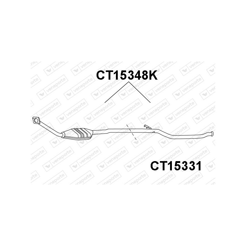Katalizator CITROËN / PEUGEOT - 1705AC 1705AE 1705CC