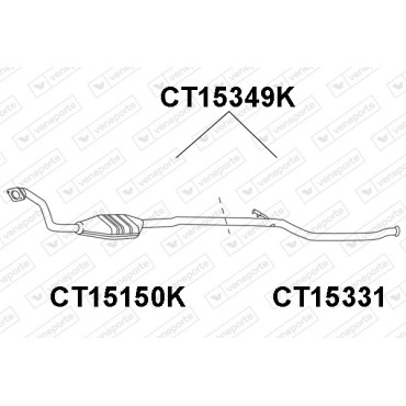 Katalizator CITROËN / PEUGEOT - 1705P4 1705P5 