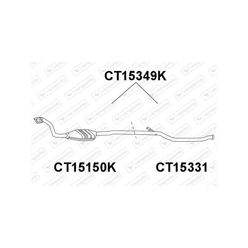 Katalizator CITROËN / PEUGEOT - 1705P4 1705P5 