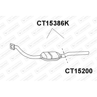 Katalizator CITROËN - 1705Y0  