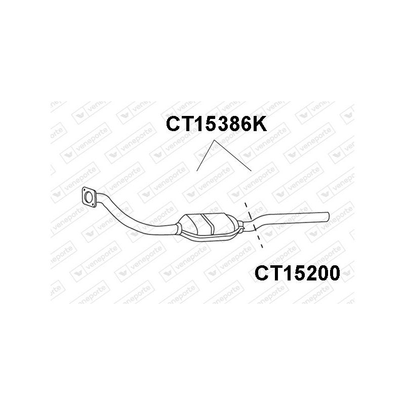Katalizator CITROËN - 1705Y0  