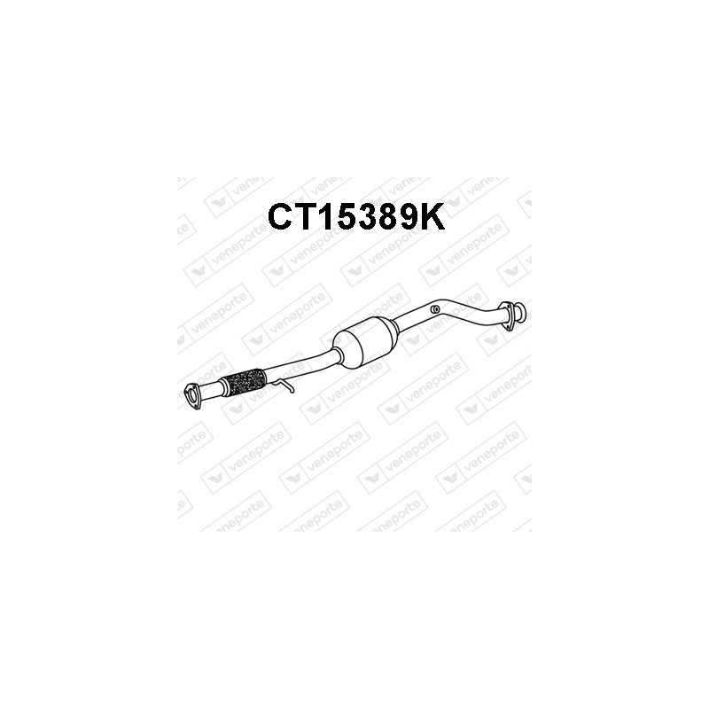 Katalizator CITROËN / FIAT / PEUGEOT - 1336449080 1346061080 1705PX