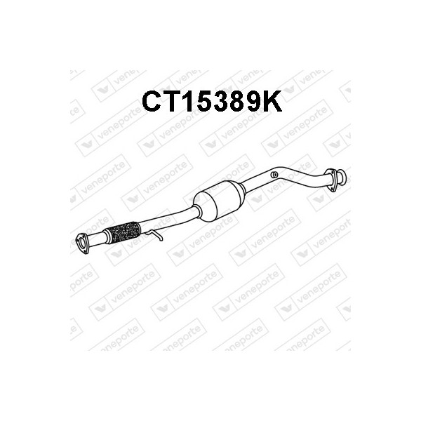Katalizator CITROËN / FIAT / PEUGEOT - 1336449080 1346061080 1705PX