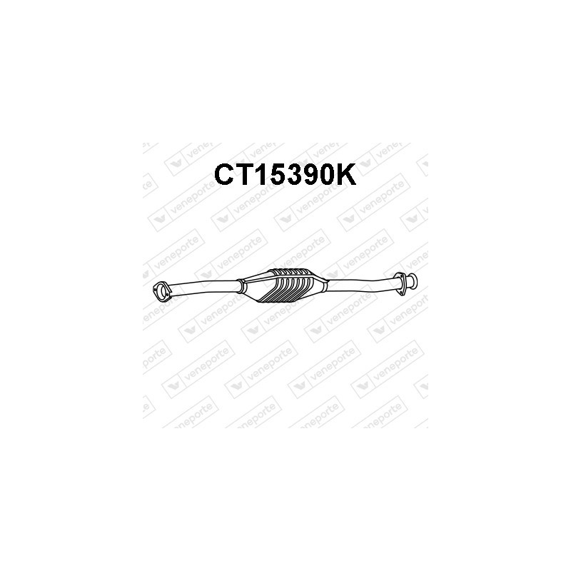 Katalizator CITROËN / FIAT / PEUGEOT - 1321031080 1321608080 1326052080