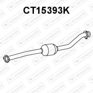 Katalizator CITROËN / FIAT / PEUGEOT - 1326643080 1327910080 1335620080