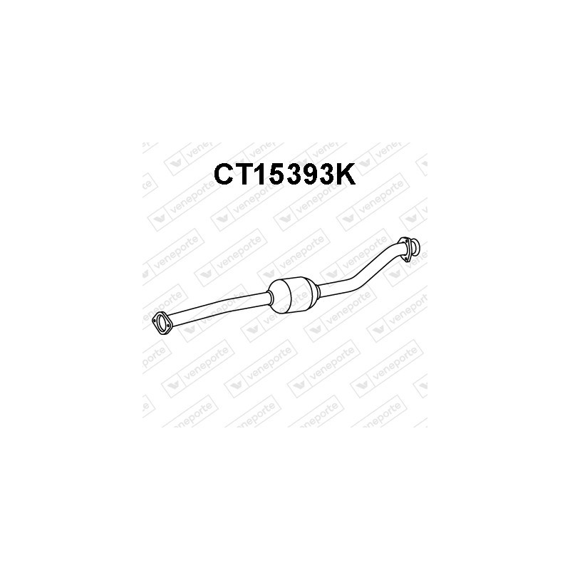 Katalizator CITROËN / FIAT / PEUGEOT - 1326643080 1327910080 1335620080