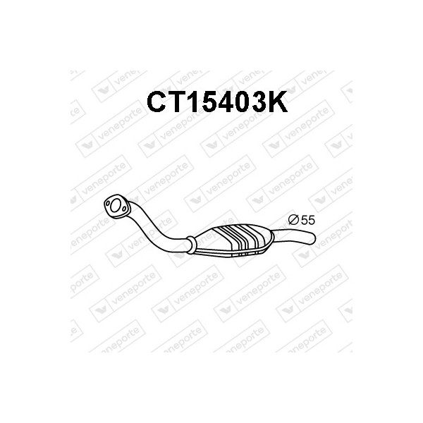 Katalizator CITROËN / FIAT / LANCIA / PEUGEOT - 1705NW 1705NX 1705NY