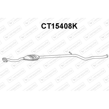 Katalizator CITROËN / PEUGEOT - 173164 1731A3 1731J2